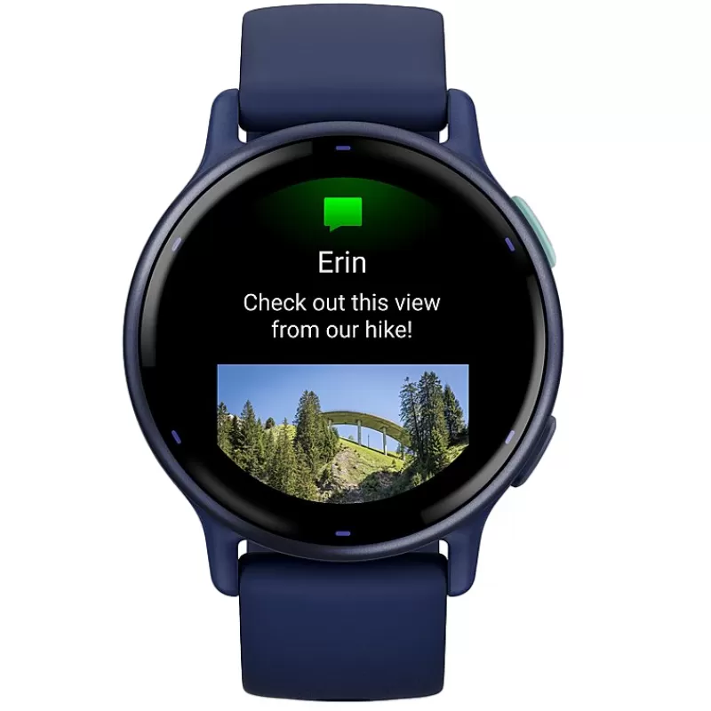 Reloj GPS Garmin Vívoactive 5 - Aluminium/Blue (010-02862-12)