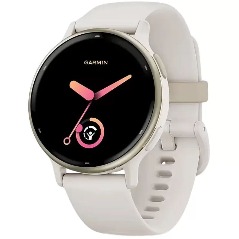 Reloj GPS Garmin Vívoactive 5 - Aluminum/Ivory Go...