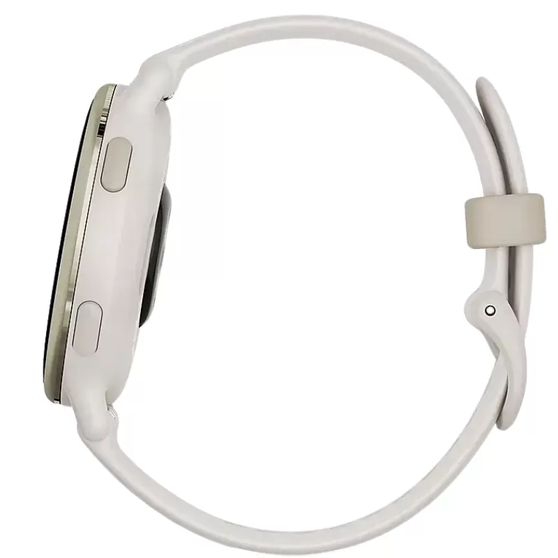 Reloj GPS Garmin Vívoactive 5 - Aluminum/Ivory Gold (010-02862-11)