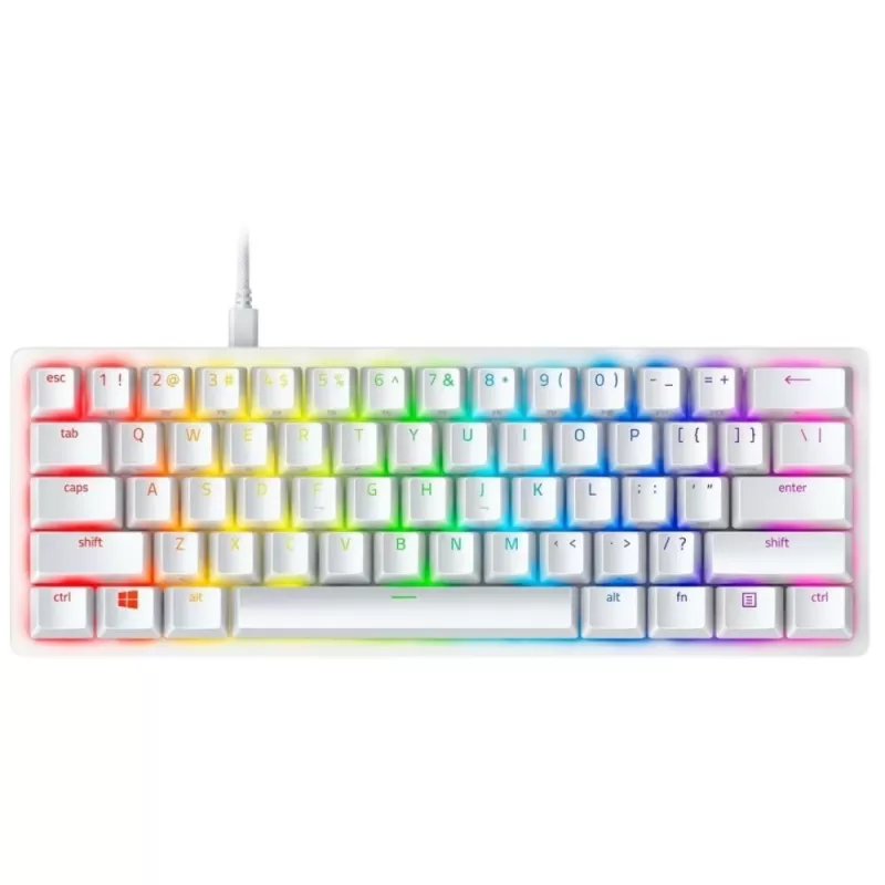 Teclado Gamer Razer Huntsman Mini Mercury Edition ...