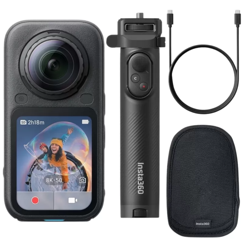 Cámara de Acción Insta360 X6 Travel Bundle - Mid...