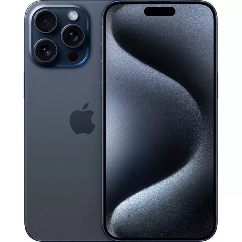 Apple iPhone 15 Pro Max 6.7" 256GB Blue Titan...