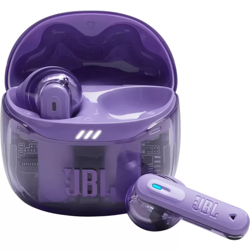 Auricular JBL Tune Flex 2 Bluetooth ANC - Ghost Pu...