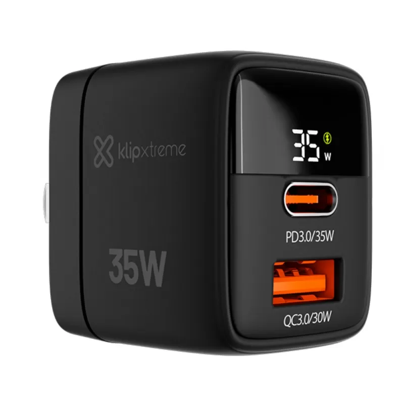 Adaptador Klip Xtreme PowerWall 35W KMC-250 USB-C/...