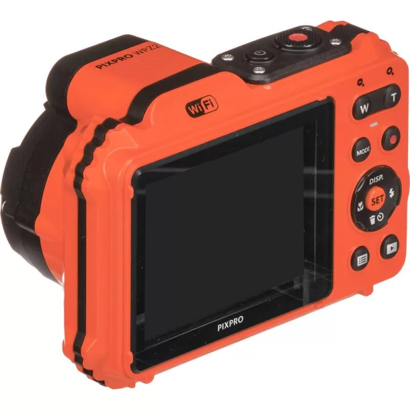 Cámara Digital Kodak Pixpro WPZ2 Orange + 2 Baterías/microSD 16GB