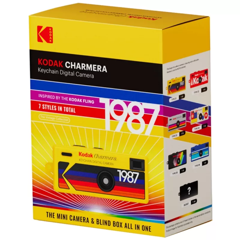 Cámara Digital Llavero Kodak Charmera 1987 - Alea...