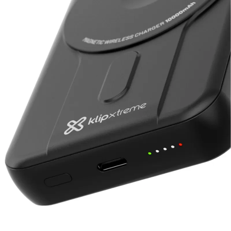 Cargador Portátil Magnético Klipxtreme PowerMag KPB-600 10.000mAh - Black
