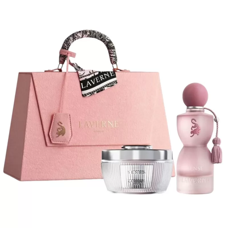 Perfume Laverne Riyadh Sense EDP 75mL + Powder Per...