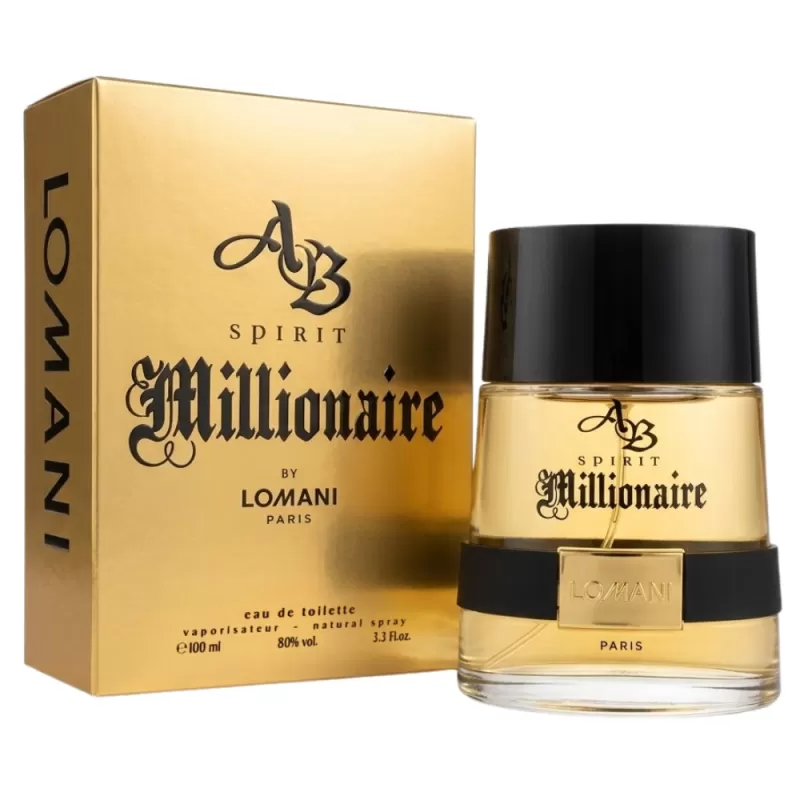 Perfume Lomani Spirit Millionaire EDT Masculino - ...