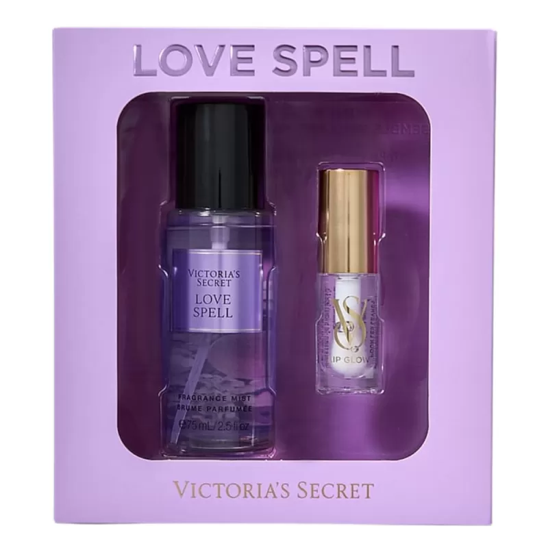 Kit Victoria's Secret Love Spell Body Mist 75mL + ...