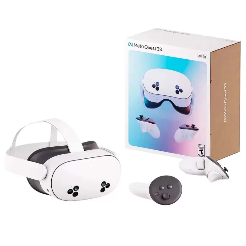 Lente de Realidad Virtual Meta Quest 3S 256GB - White (Japonés)