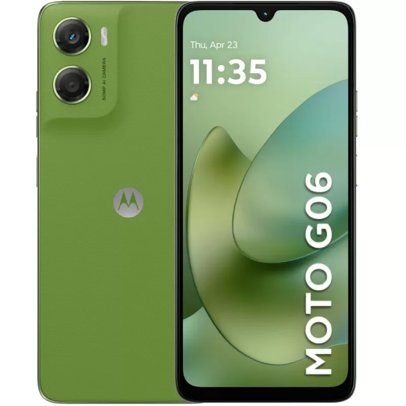 Smartphone Motorola Moto G06 XT2535-2 DS LTE 6.88" 4/256GB - Tendril (Verde)