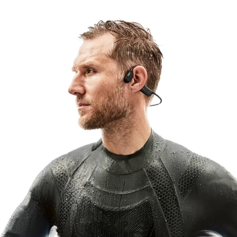Auricular MP3 de Conducción Ósea Shokz OpenSwim S700 para Natación - Black