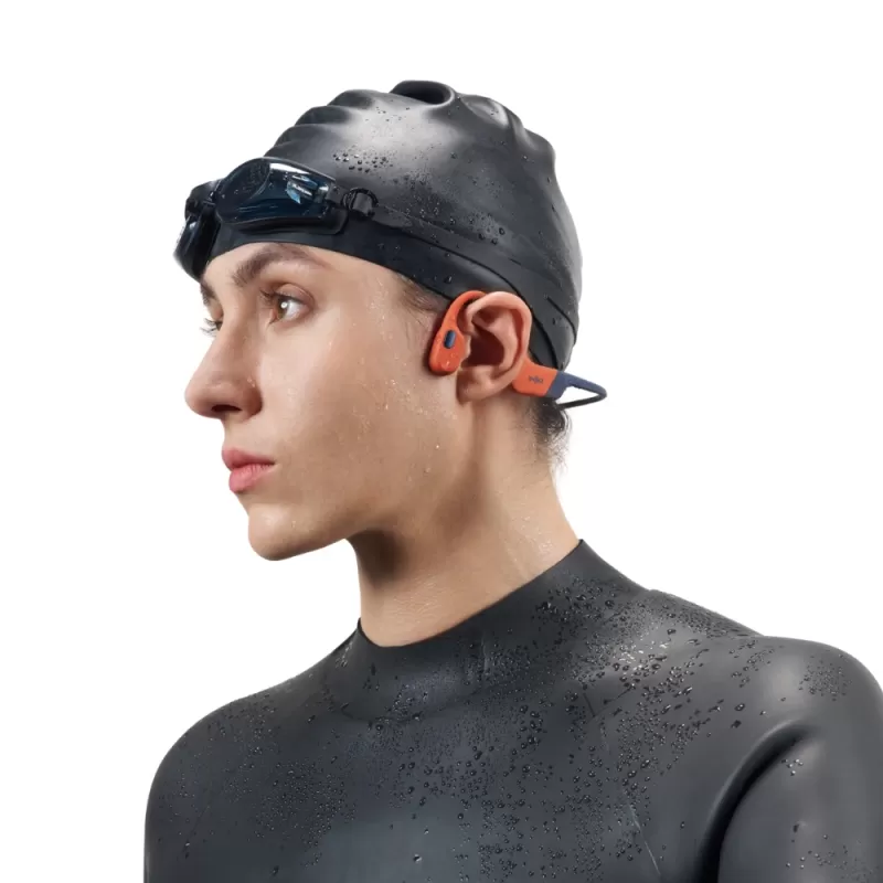 Auricular Deportivo de Conducción Ósea Shokz OpenSwim Pro S710 - Red (IP68)