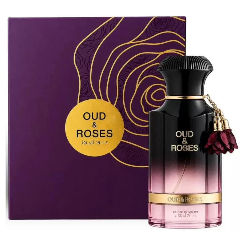 Perfume Ahmed Al Maghribi Oud & Roses EXDP Uni...