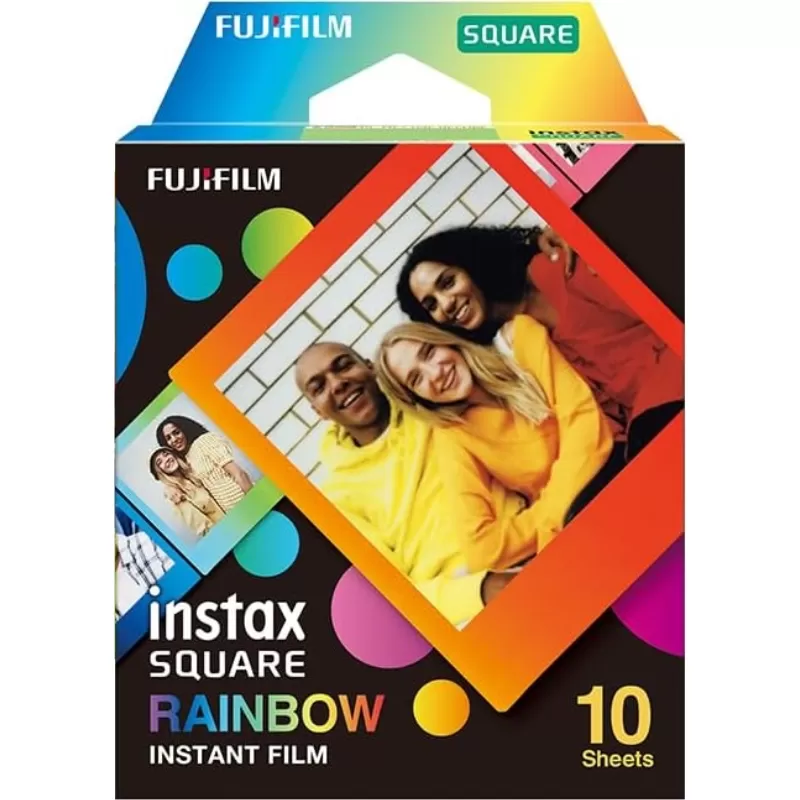 Papel Térmico Fujifilm Instax Square Rainbow - (1...