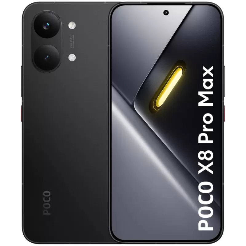Smartphone Xiaomi Poco X8 Pro Max DS 5G 6.83" 12/512GB - Black