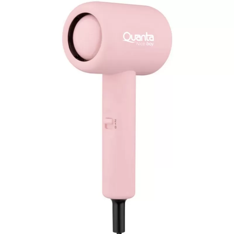 Secador de Cabello Quanta Nice Boy QTSDCP10 1000W 2V - Pink