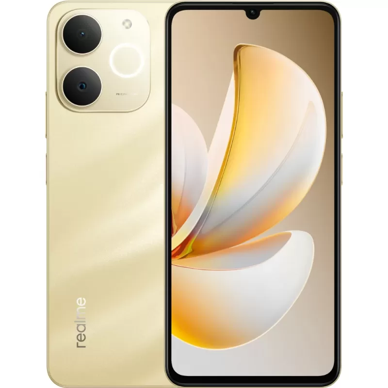 Smartphone Realme Note 70 RMX5313 DS LTE 8/256GB - Beach Gold