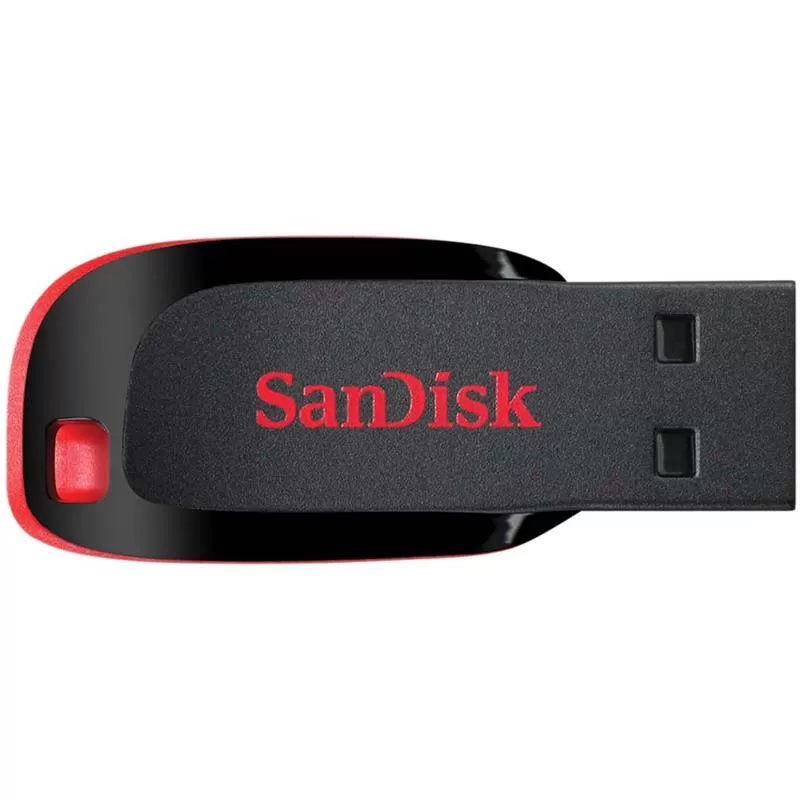 Pendrive SanDisk Cruzer Blade Z50 32GB - Black/Red