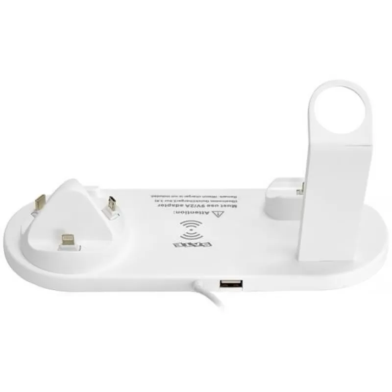 Estación de Carga Multifuncional Sate A-R26 15W 6-in-1 - White