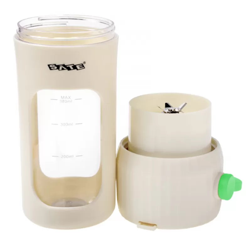 Mini Licuadora Portátil Sate A-P277 70W 380ml - Beige/Green