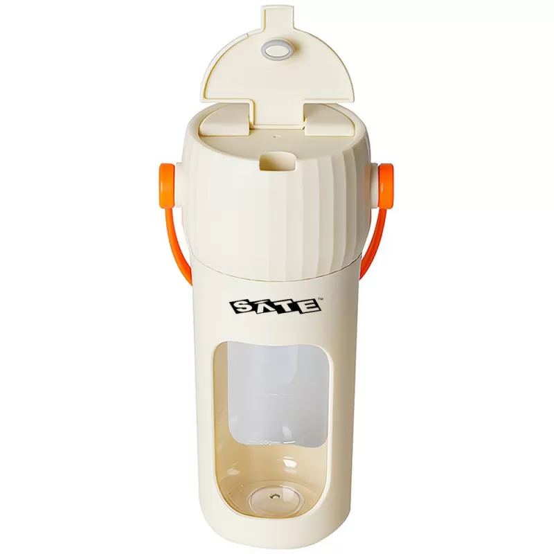 Mini Licuadora Portátil Sate A-P271 70W 380ml - Beige/Orange