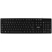 Teclado Sate AK-921 USB - Black (Portugués)