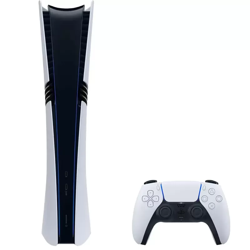 Consola Sony PlayStation 5 Pro Digital CFI-7119 2TB SSD - White/Black (Caja Fea)