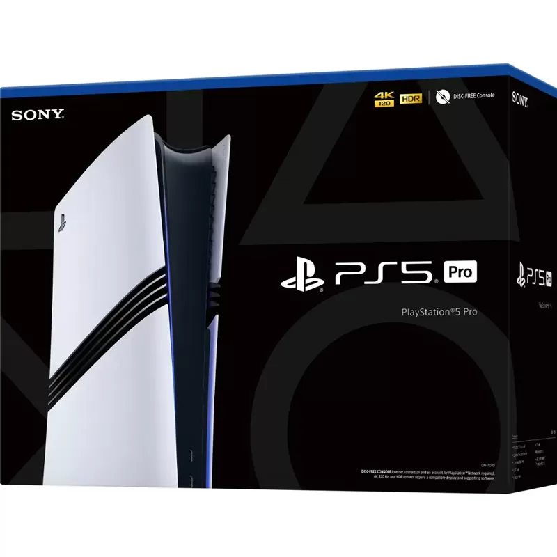 Consola Sony PlayStation 5 Pro Digital 2TB SSD - White/Black (Sin Lacre)