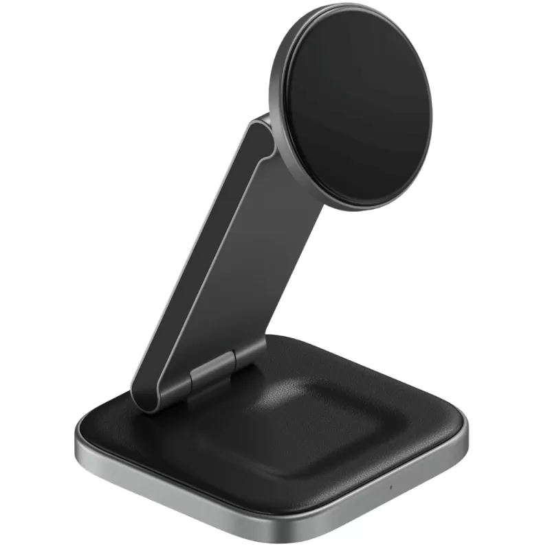 Base de Carga Satechi Foldable QI2 Wireless Charging Stand  ST-Q31FM-Ea 3 En 1