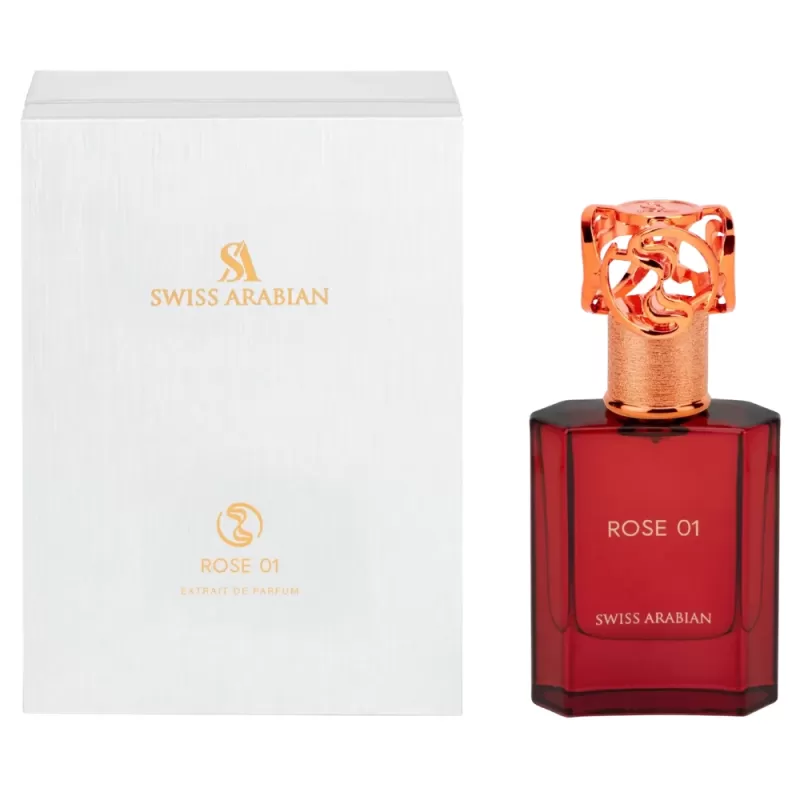 Perfume Swiss Arabian Rose 01 EXDP Unisex - 50mL