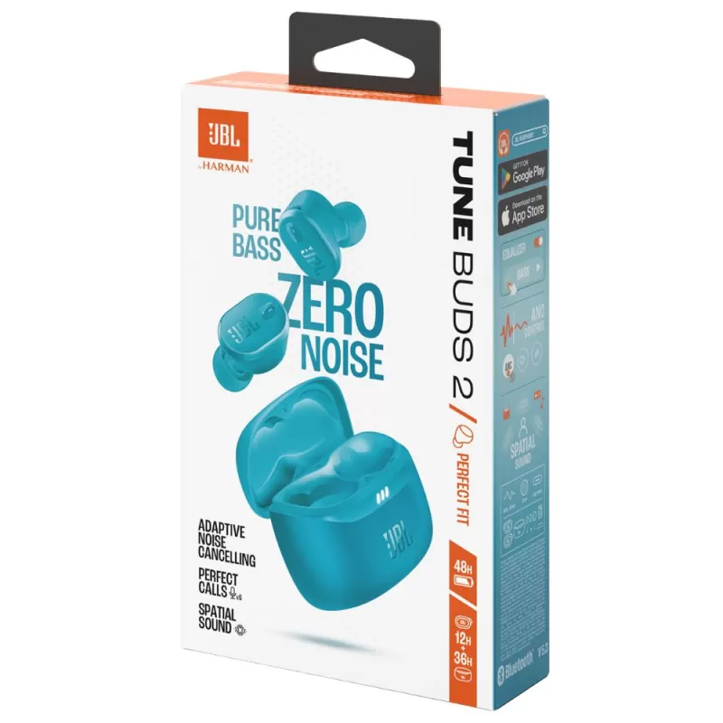 Auricular JBL Tune Buds 2 Bluetooth - Teal