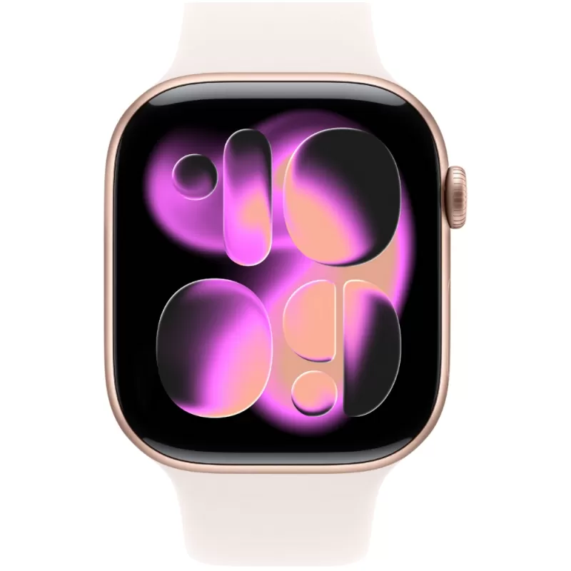 Apple Watch Series 11 MEV74LW/A 46mm GPS - Rose Gold Aluminum/Light Blush Sport Band