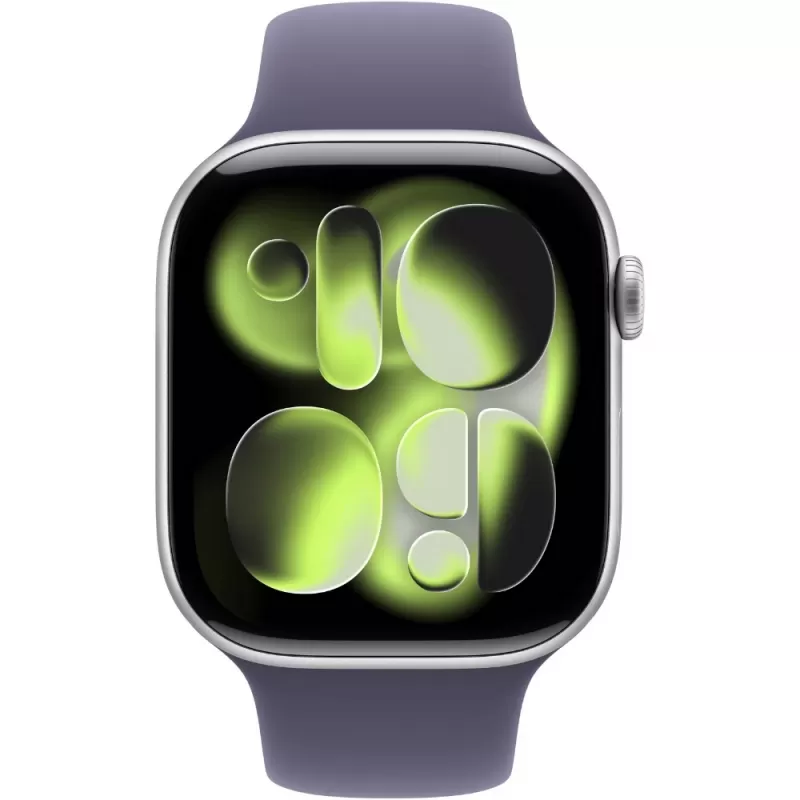Apple Watch Series 11 MFCP4LW/A 46mm (GPS+Cellular) - Silver Aluminum/Purple Fog Sport Band