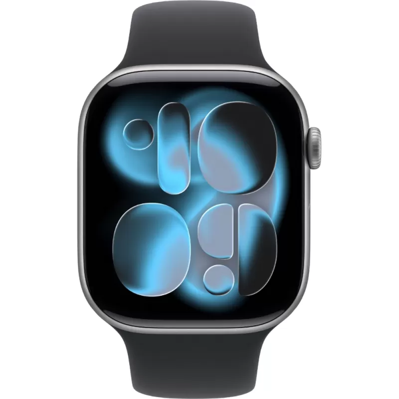 Apple Watch Series 11 MEV44LW/A 46mm GPS - Space Gray Aluminum/Black Sport Band