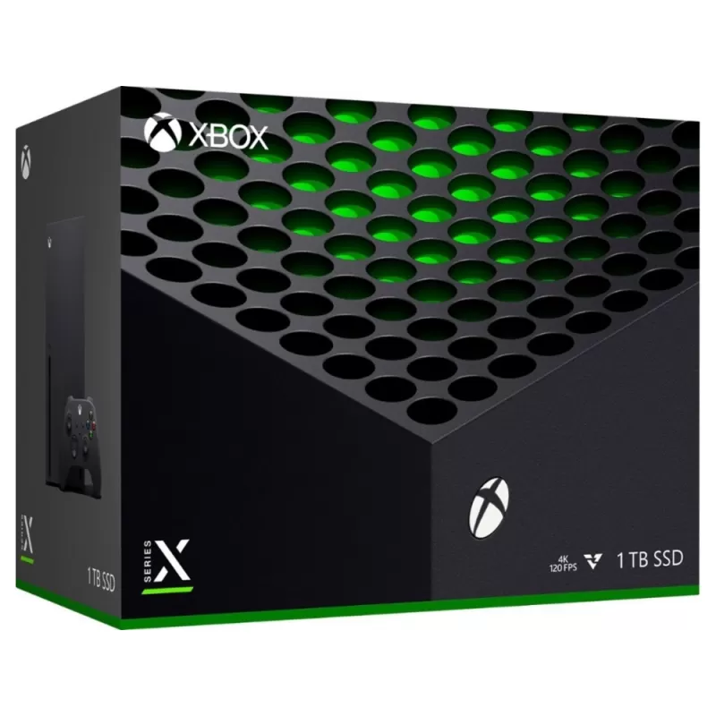 Consola Microsoft Xbox Series X Disk 4K 1TB SSD - Black (Japonés)