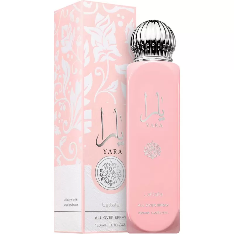 Spray Corporal/Capilar Lattafa Yara Femenino - 150...